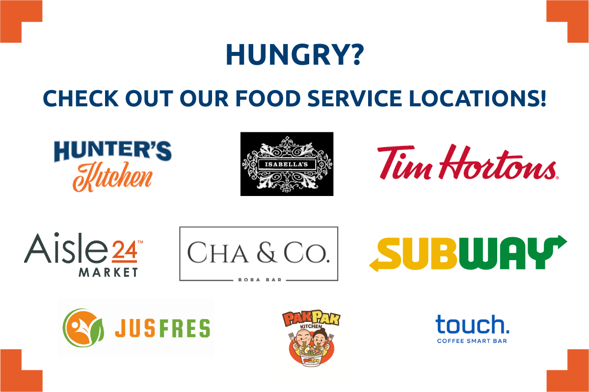 Logos for all our food service locations