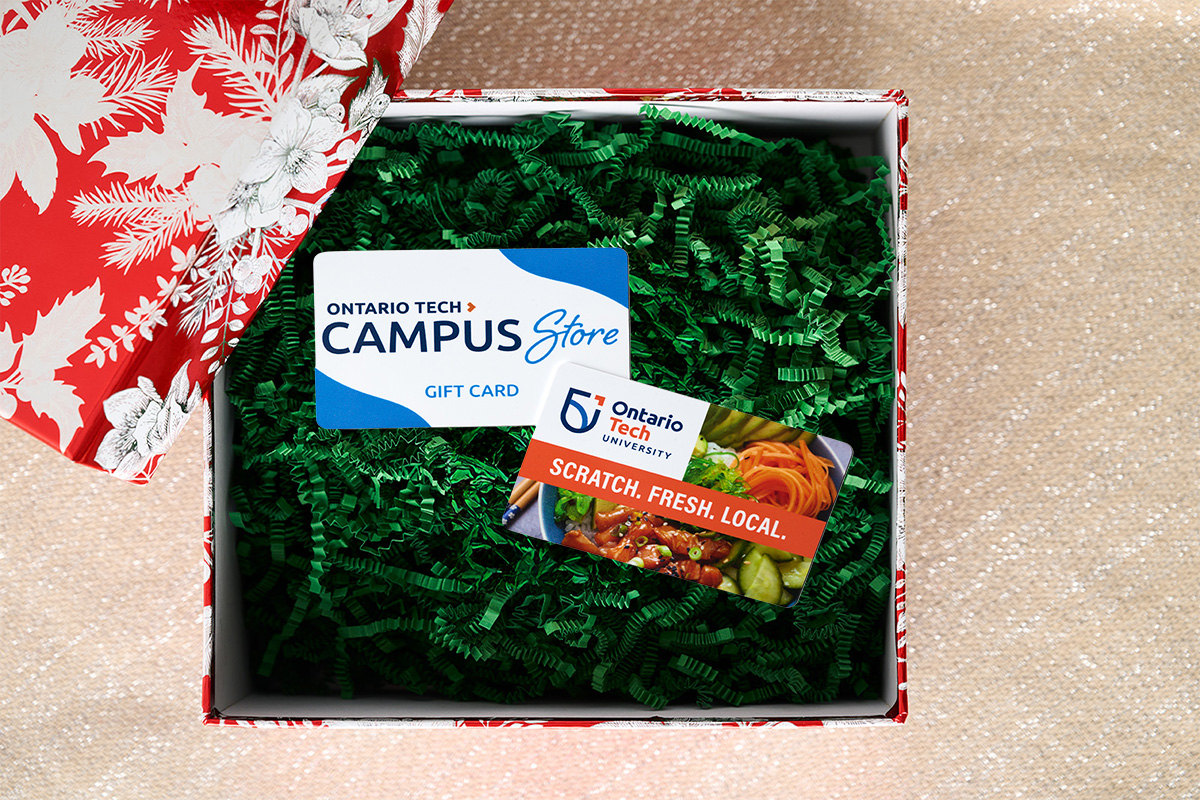 Photo of a Campus Store and Food Services gift card
