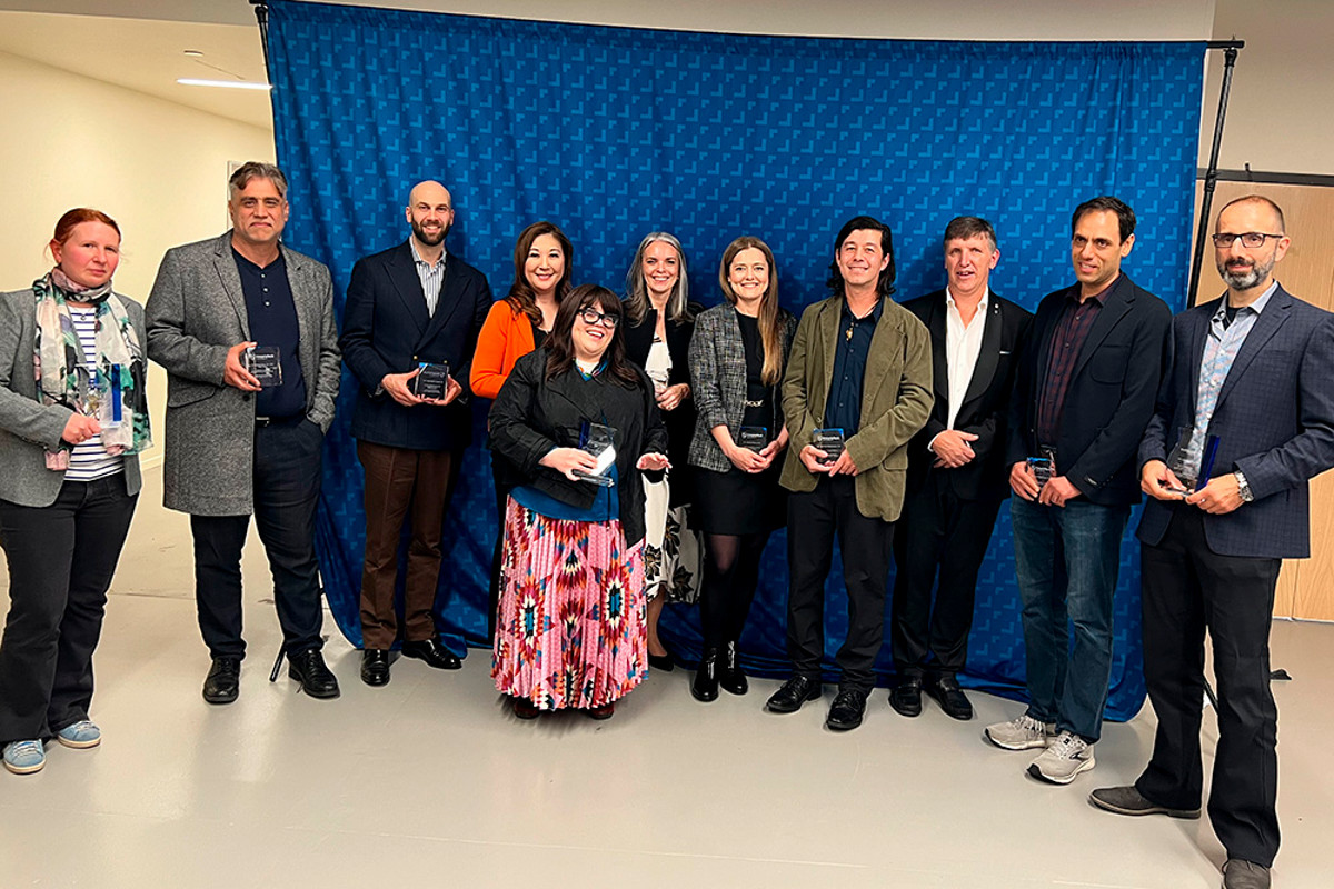 2024 ceremony to celebrate Ontario Tech Research Excellence Awards and Research Excellence Chairs (October 29, 2024).